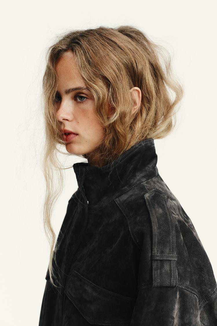 Aurrelia | Suede Leather Jacket