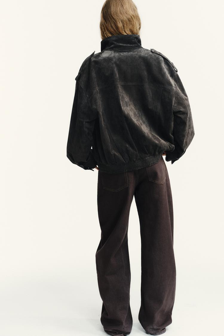 Aurrelia | Suede Leather Jacket