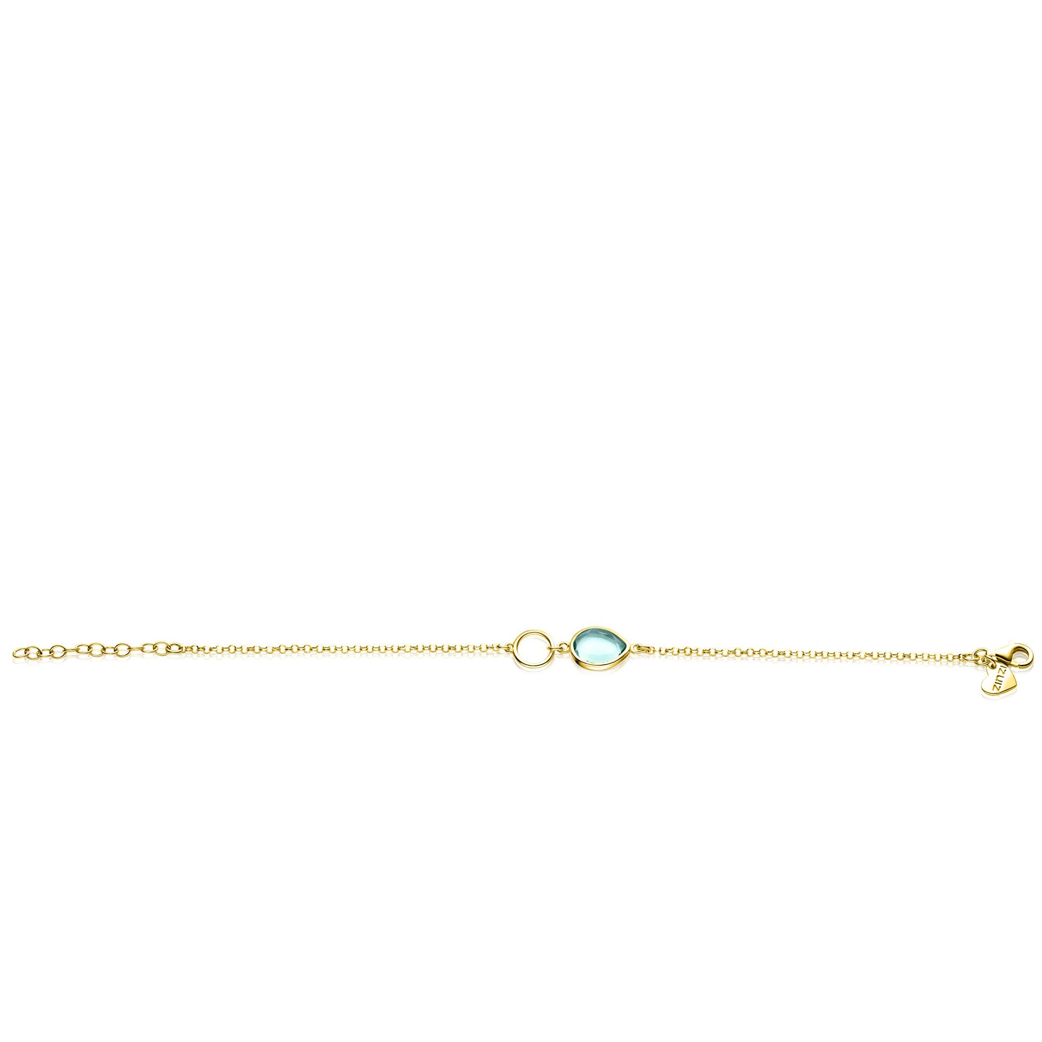 Aurrelia | Turquoise Oval Link Bracelet