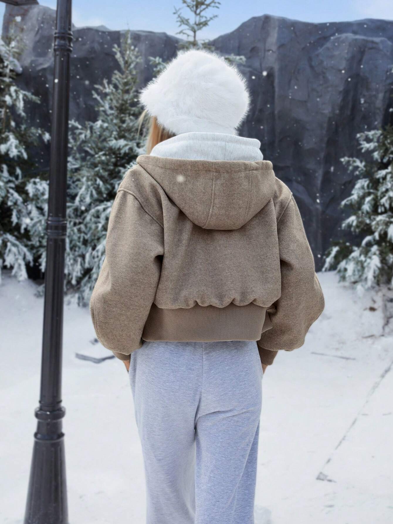 Aria Cropped Wool Jacket