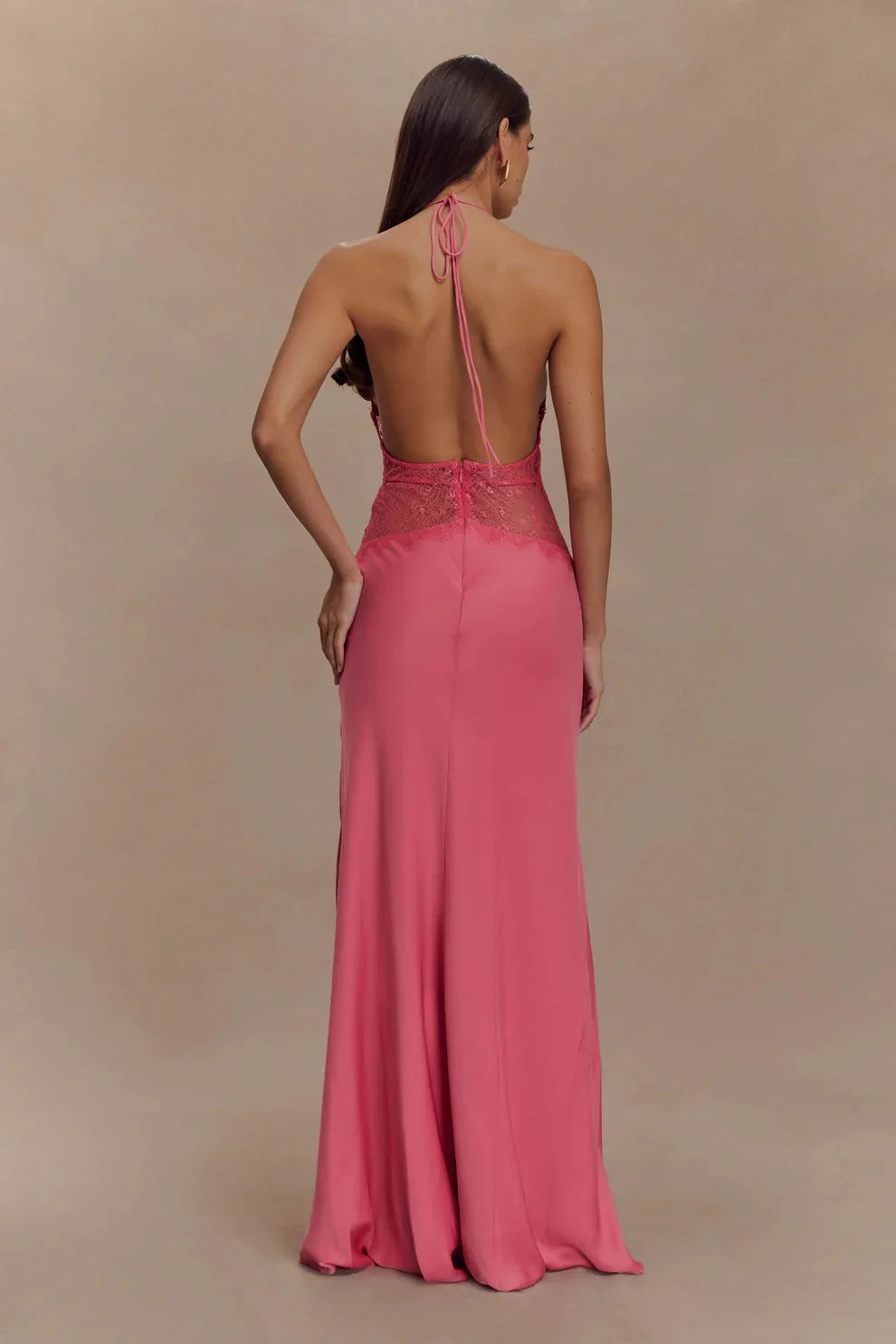 Amara Satin Maxi Dress