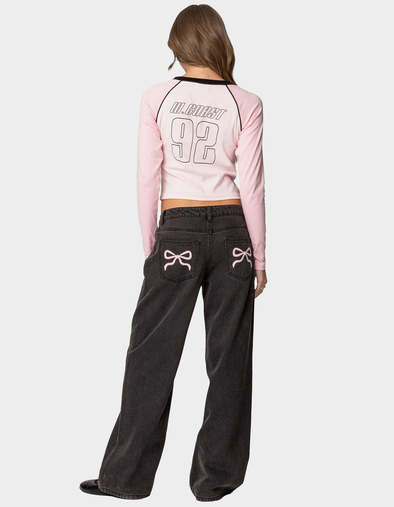 Aurrelia | Emma Bow Tie Jeans