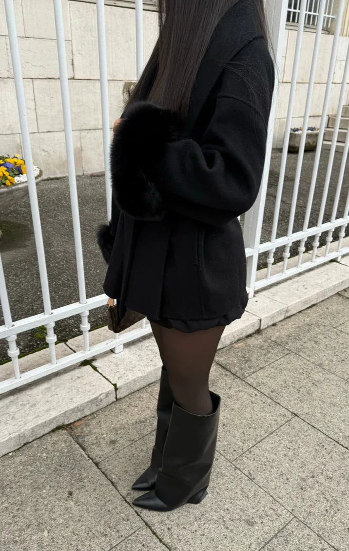 Aurrelia | Woolcoat With Fur