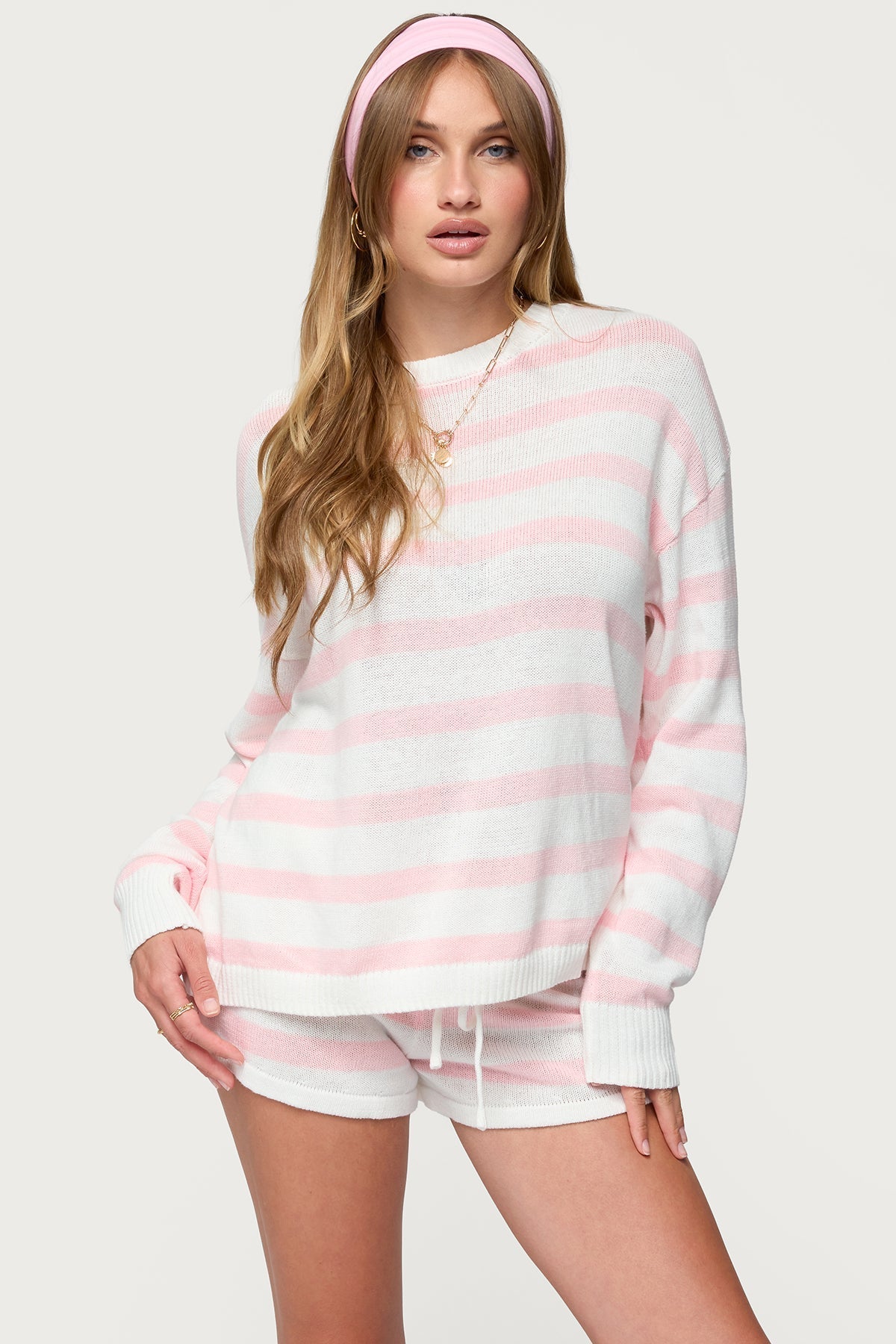 Estella Striped Knit Set