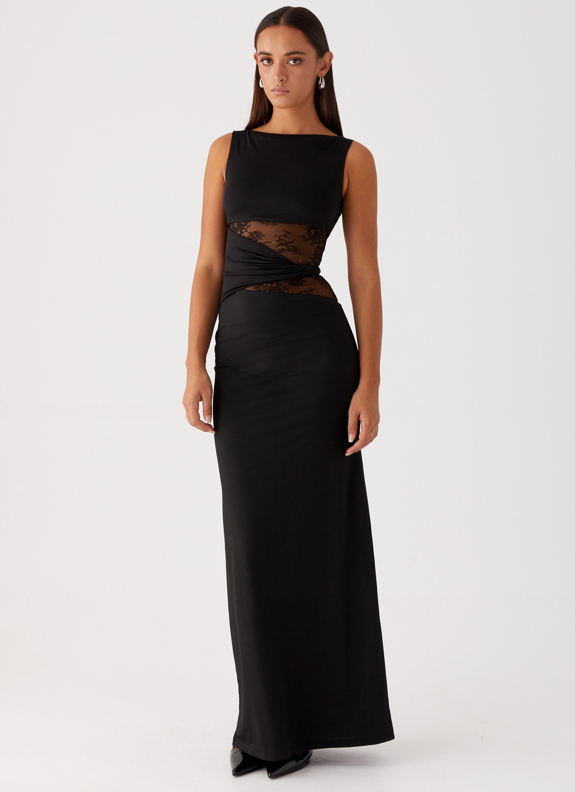 Liliana Mesh Maxi Dress