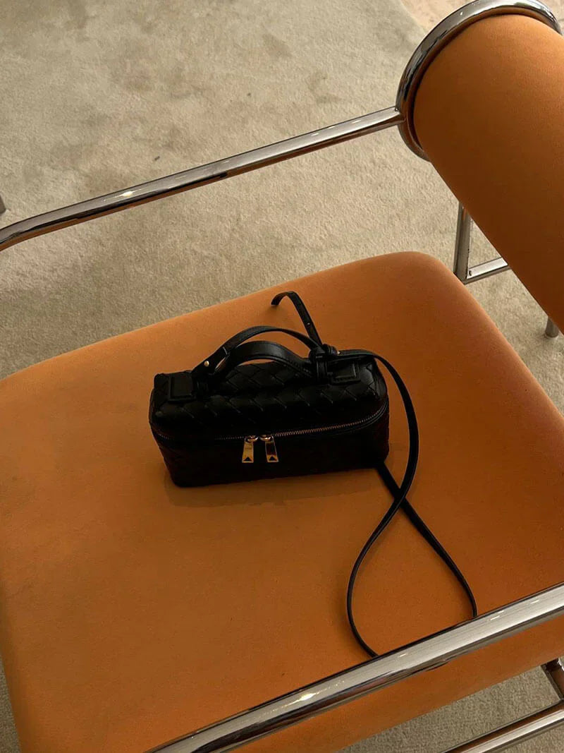 Jade Woven Crossbody Bag