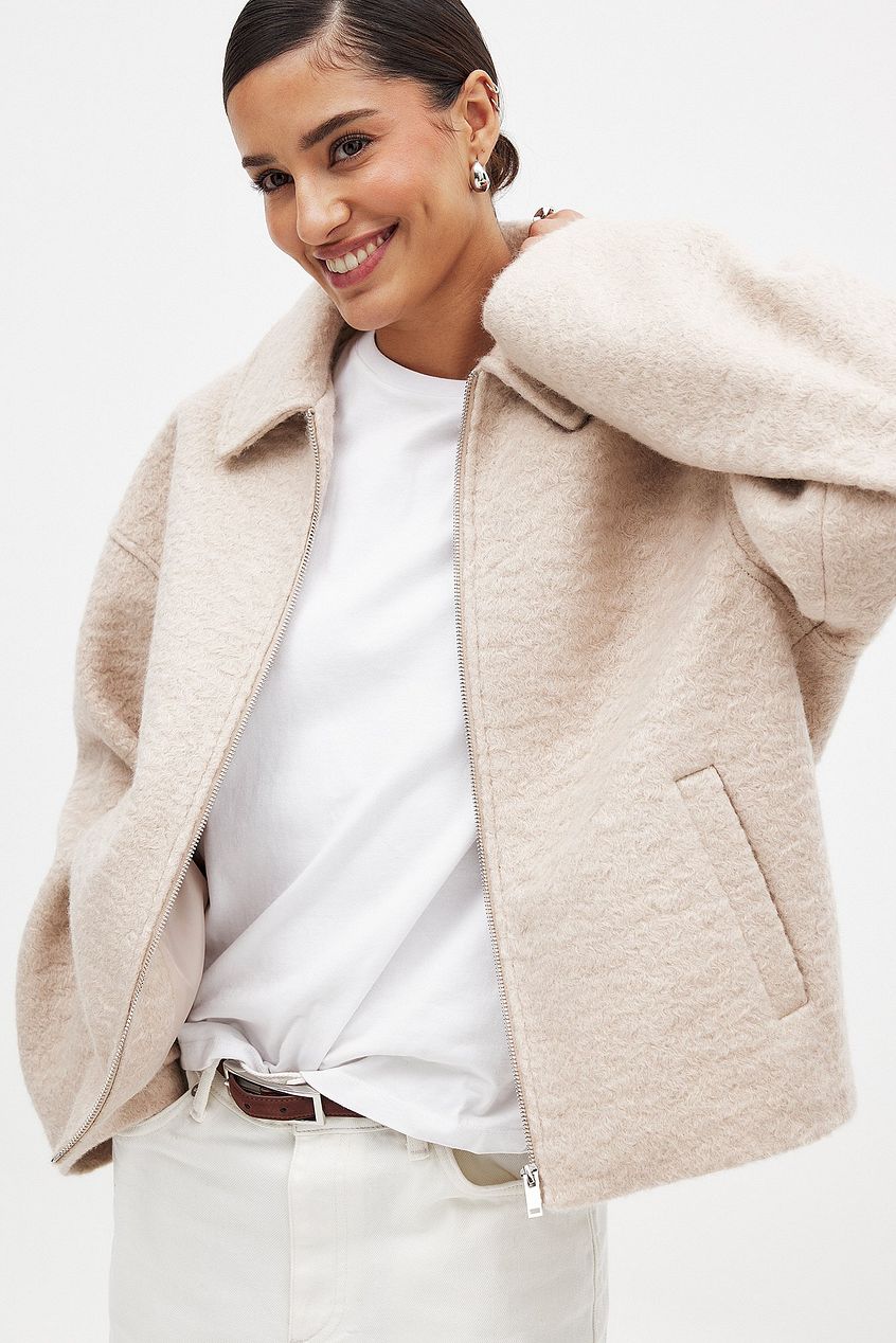 Aurrelia | Boucle Zip Jacket