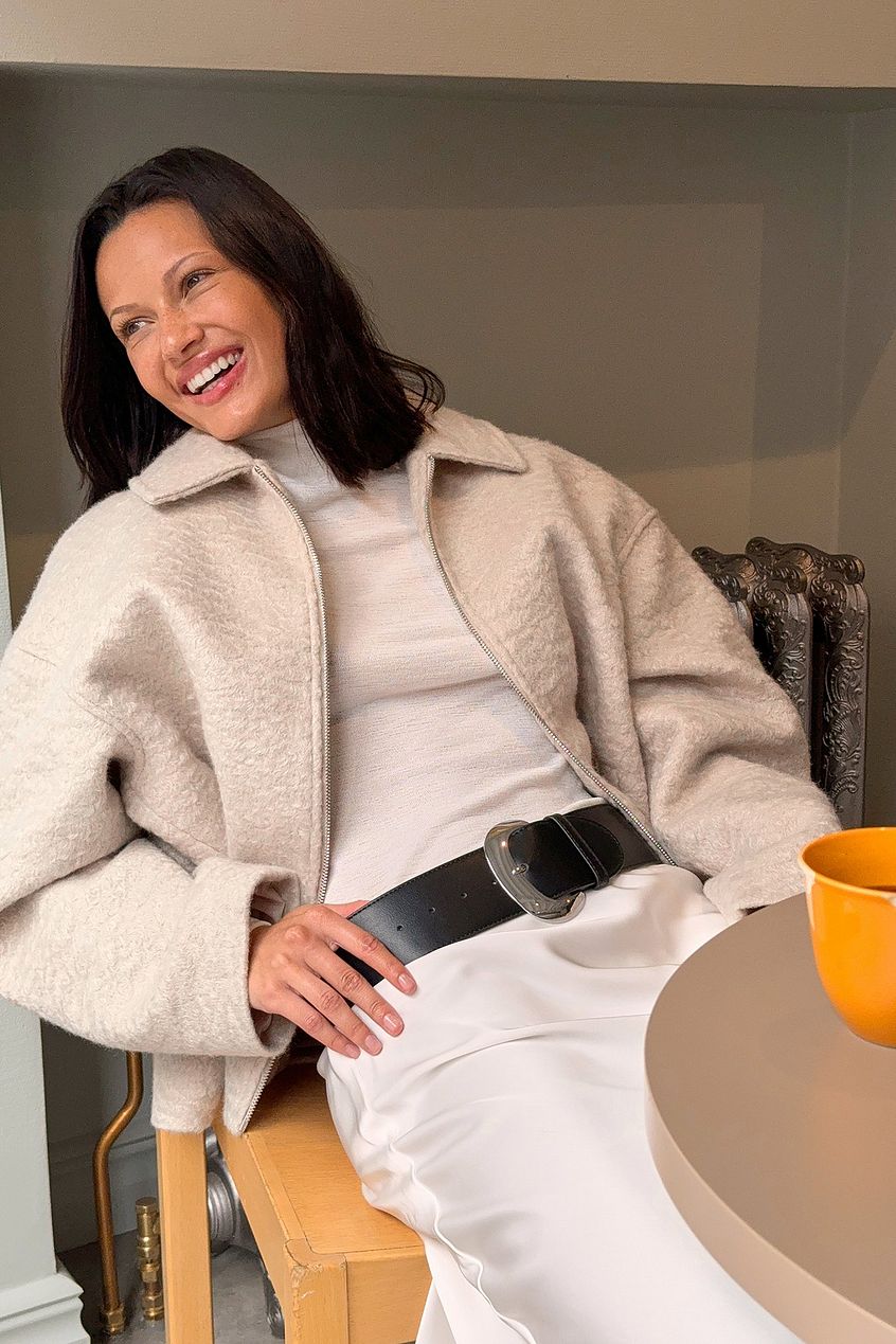 Aurrelia | Boucle Zip Jacket