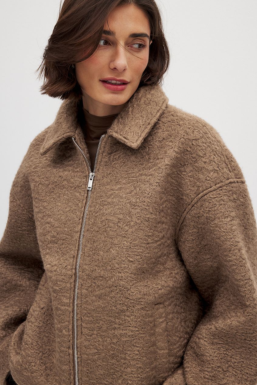 Aurrelia | Boucle Zip Jacket