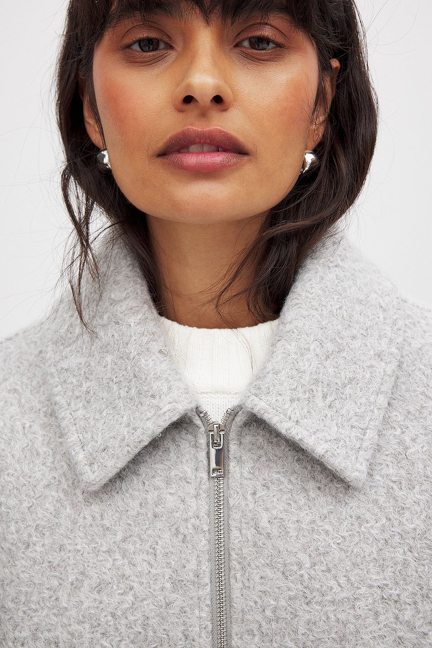 Aurrelia | Boucle Zip Jacket