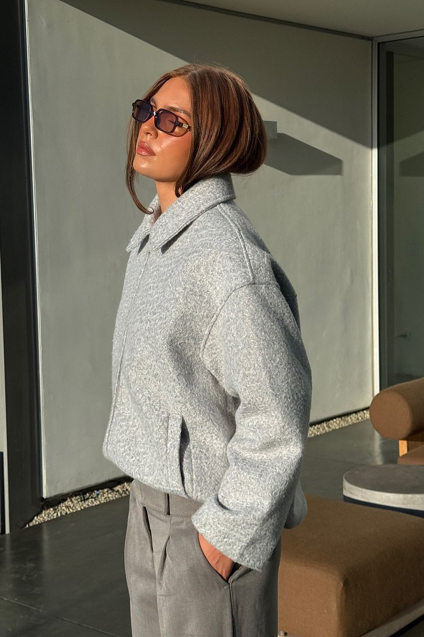 Aurrelia | Boucle Zip Jacket