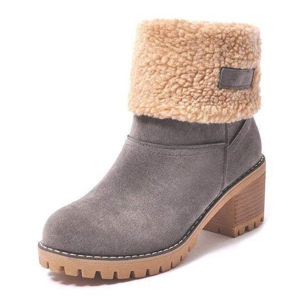 Aurrelia | Stylish Warm Leather Boots