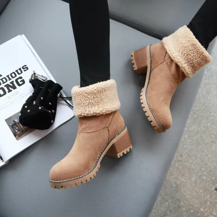 Aurrelia | Stylish Warm Leather Boots