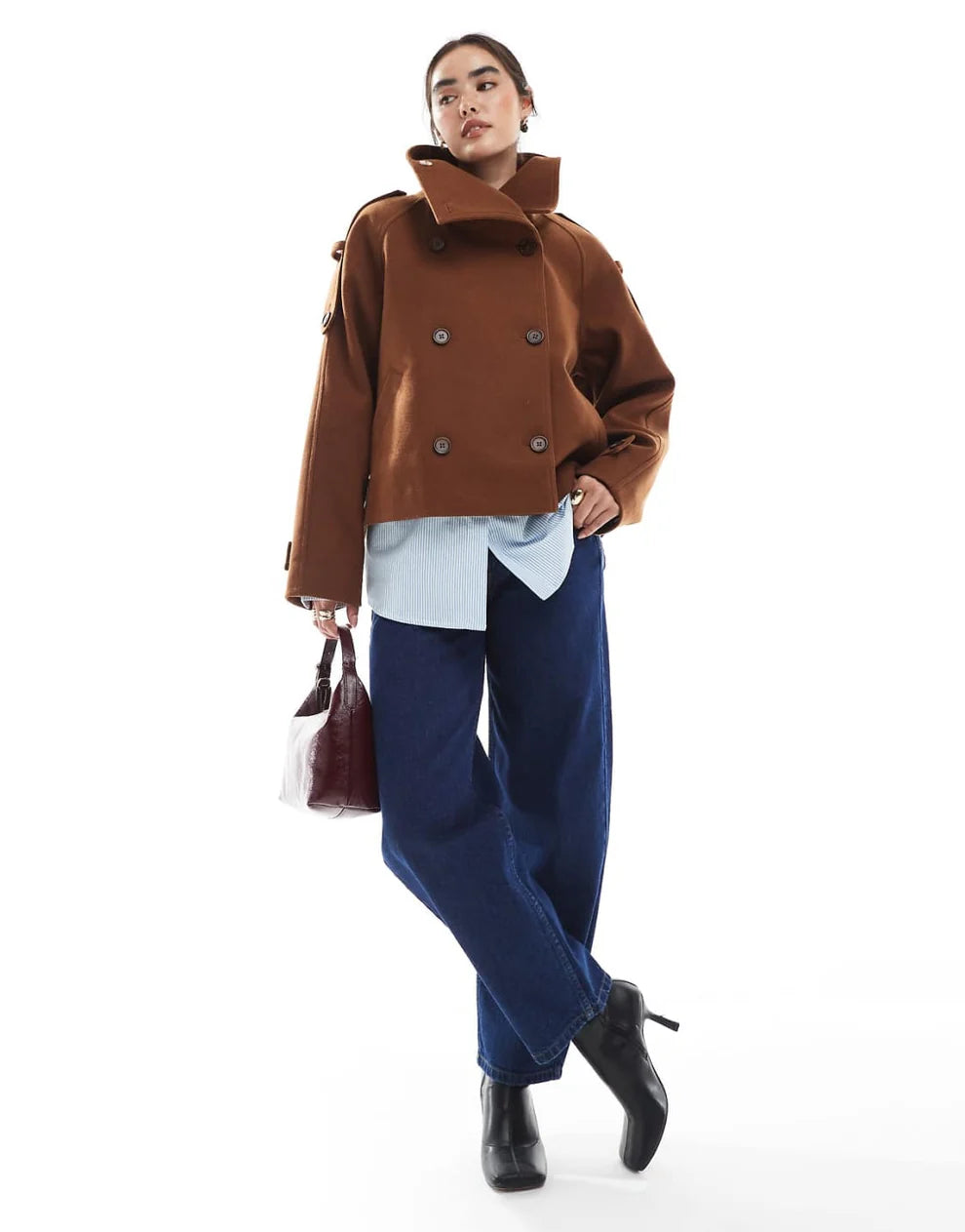 Aurrelia | Cropped Trenchcoat