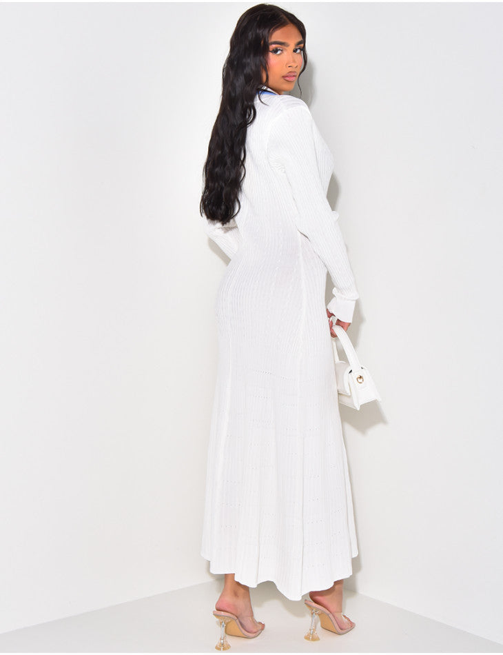 Aurrelia | Ribbed Maxi Dress