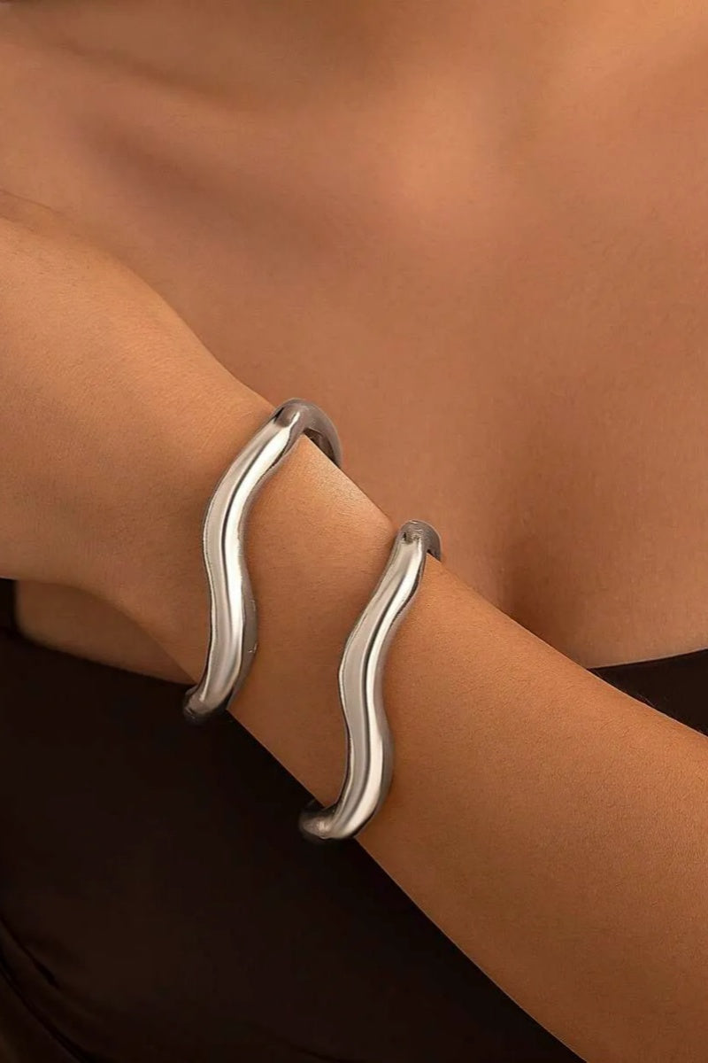 Vintage Punk Asymmetric Cuff Bracelet