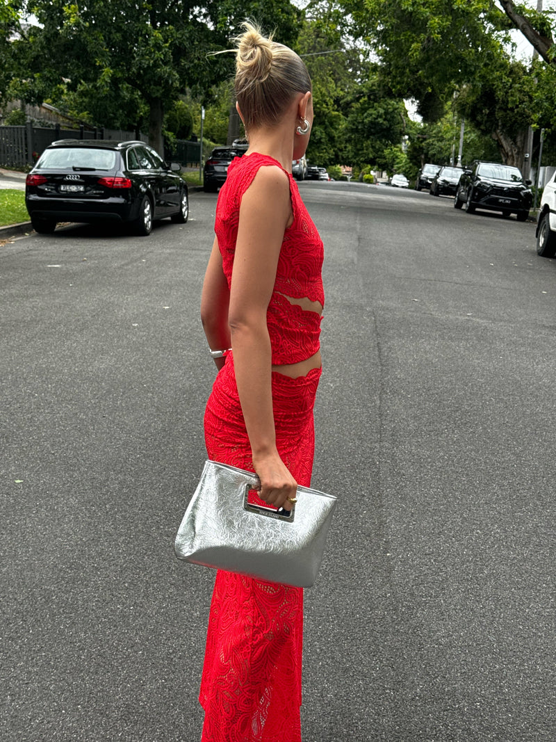 Roselle | Lace Two-Piece Maxi Dress Set