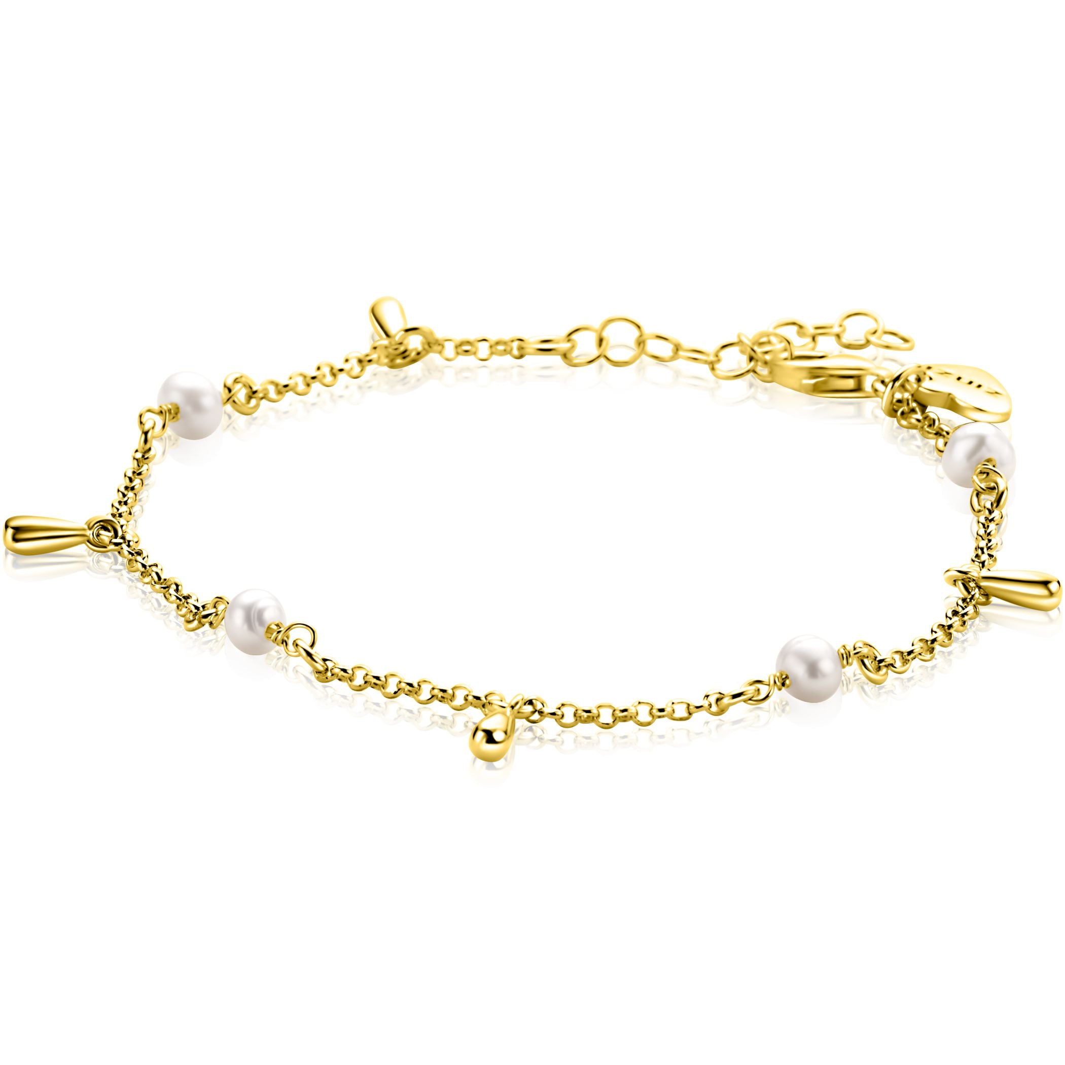Aurrelia | Pearl Droplet Bracelet