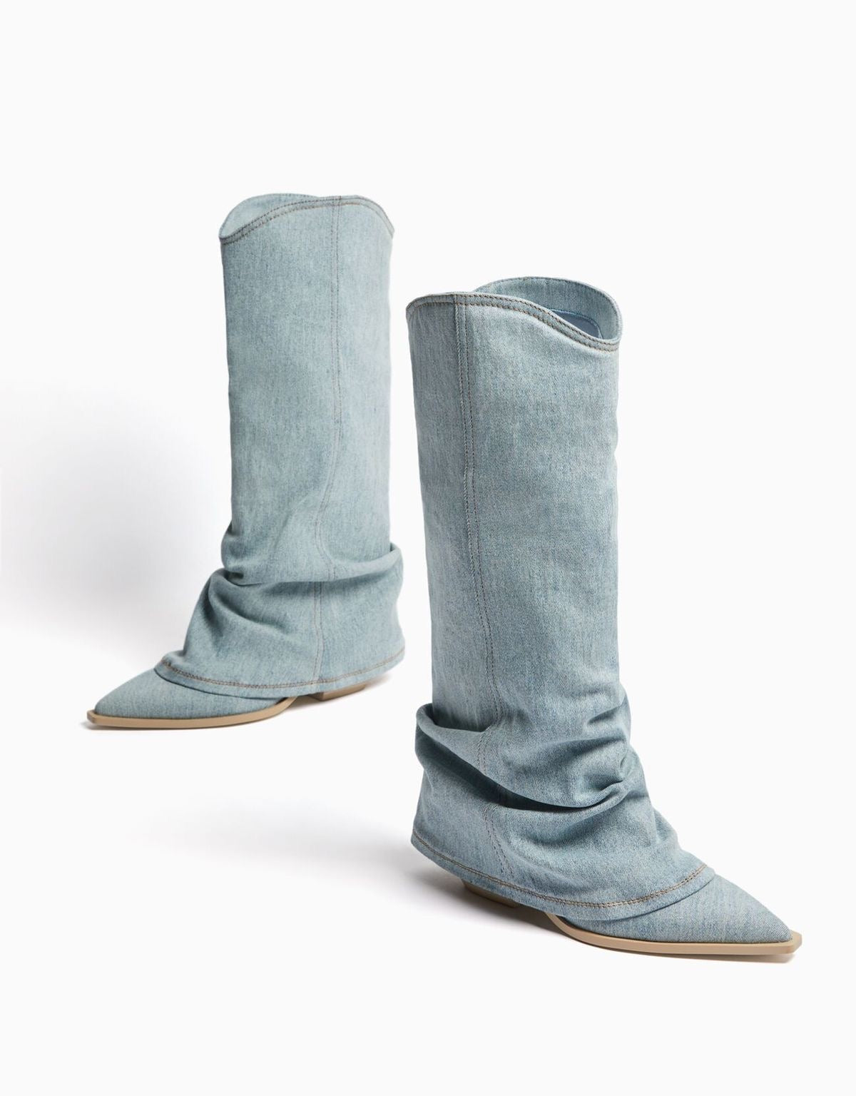 Aurrelia | Denim Cowboy Boots