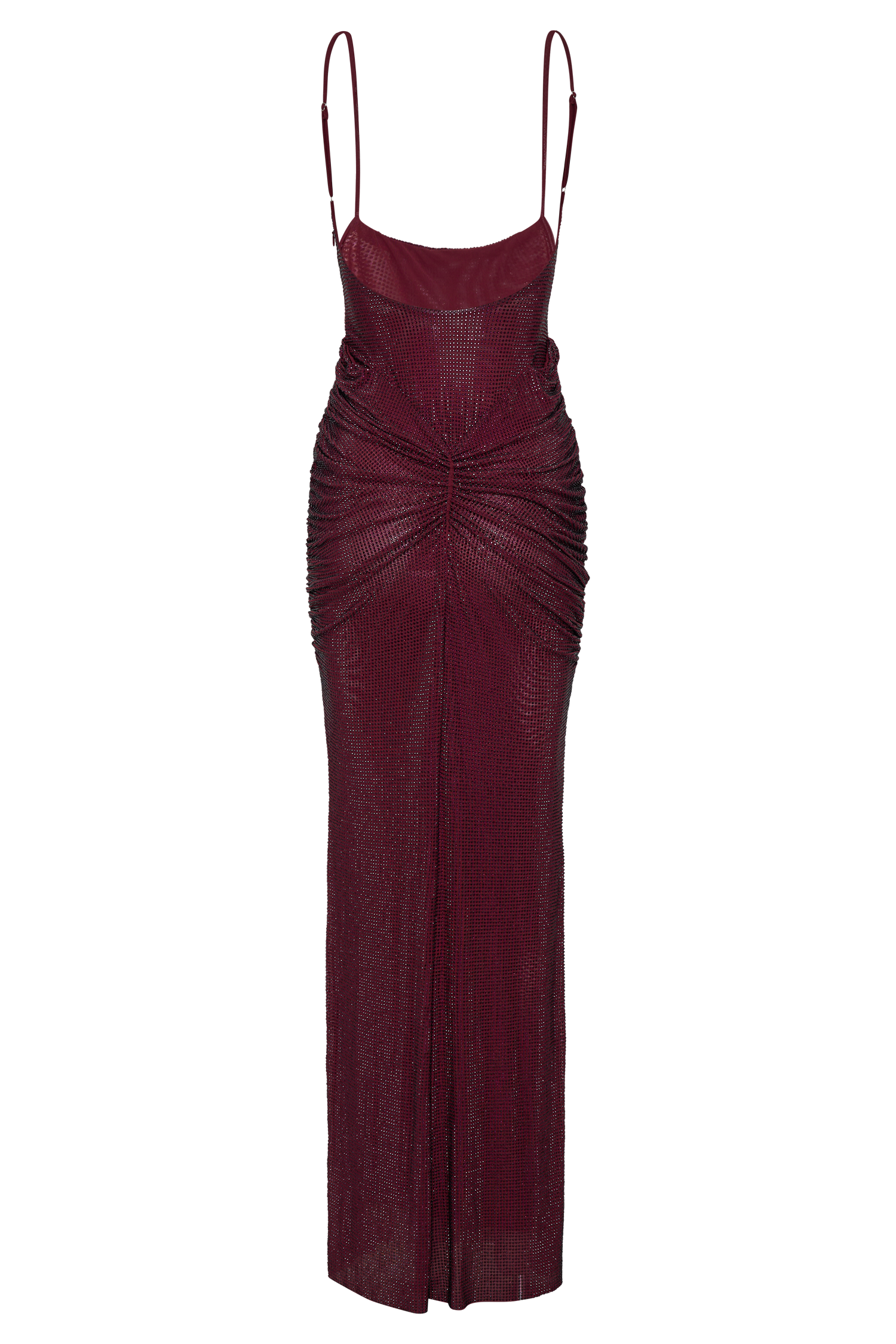 Roisin Satin Diamanté Maxi Dress