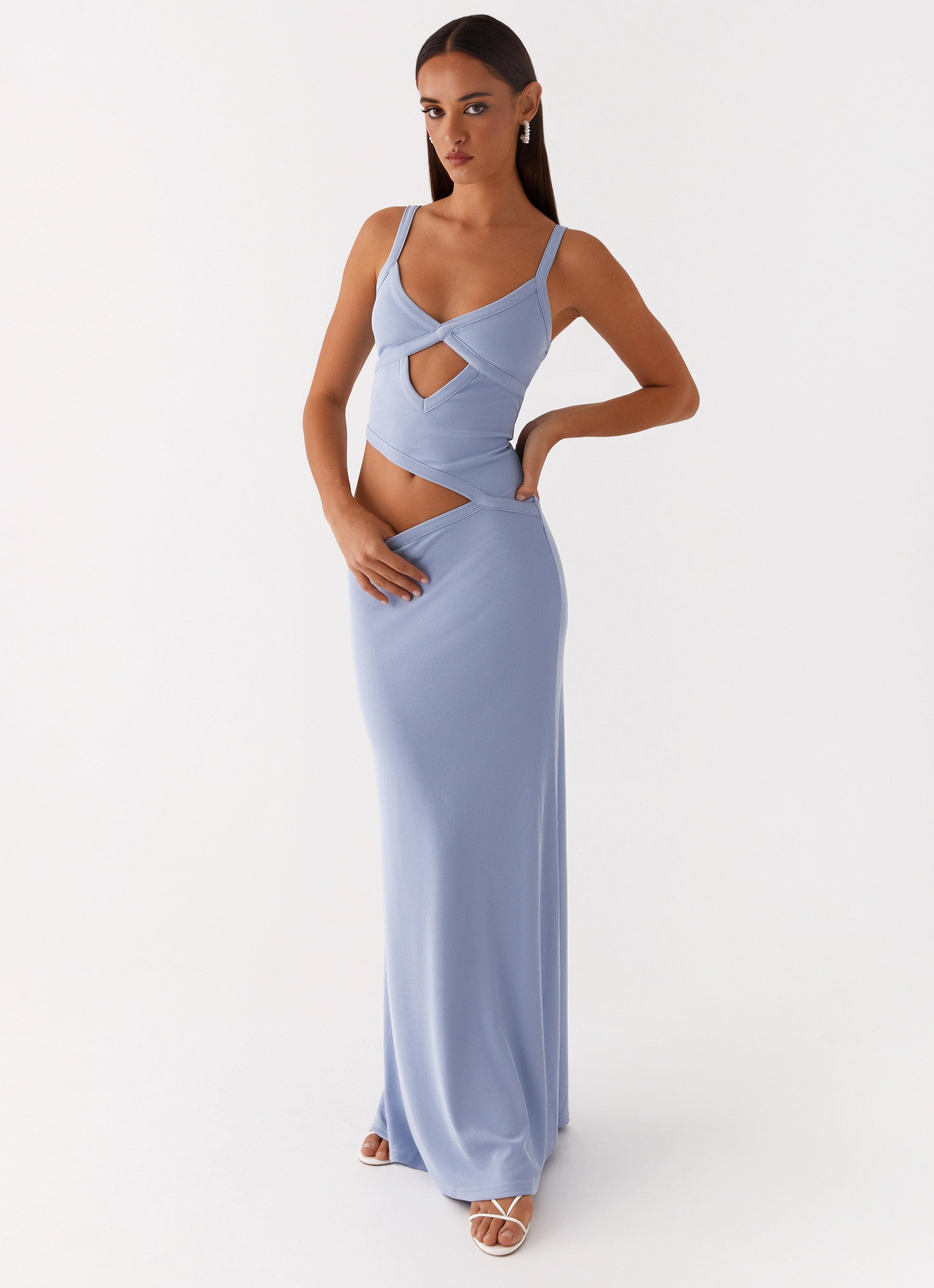 Willa Mesh Maxi Dress