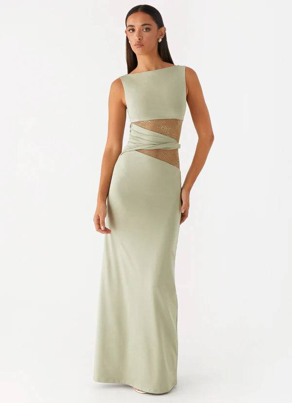Liliana Mesh Maxi Dress