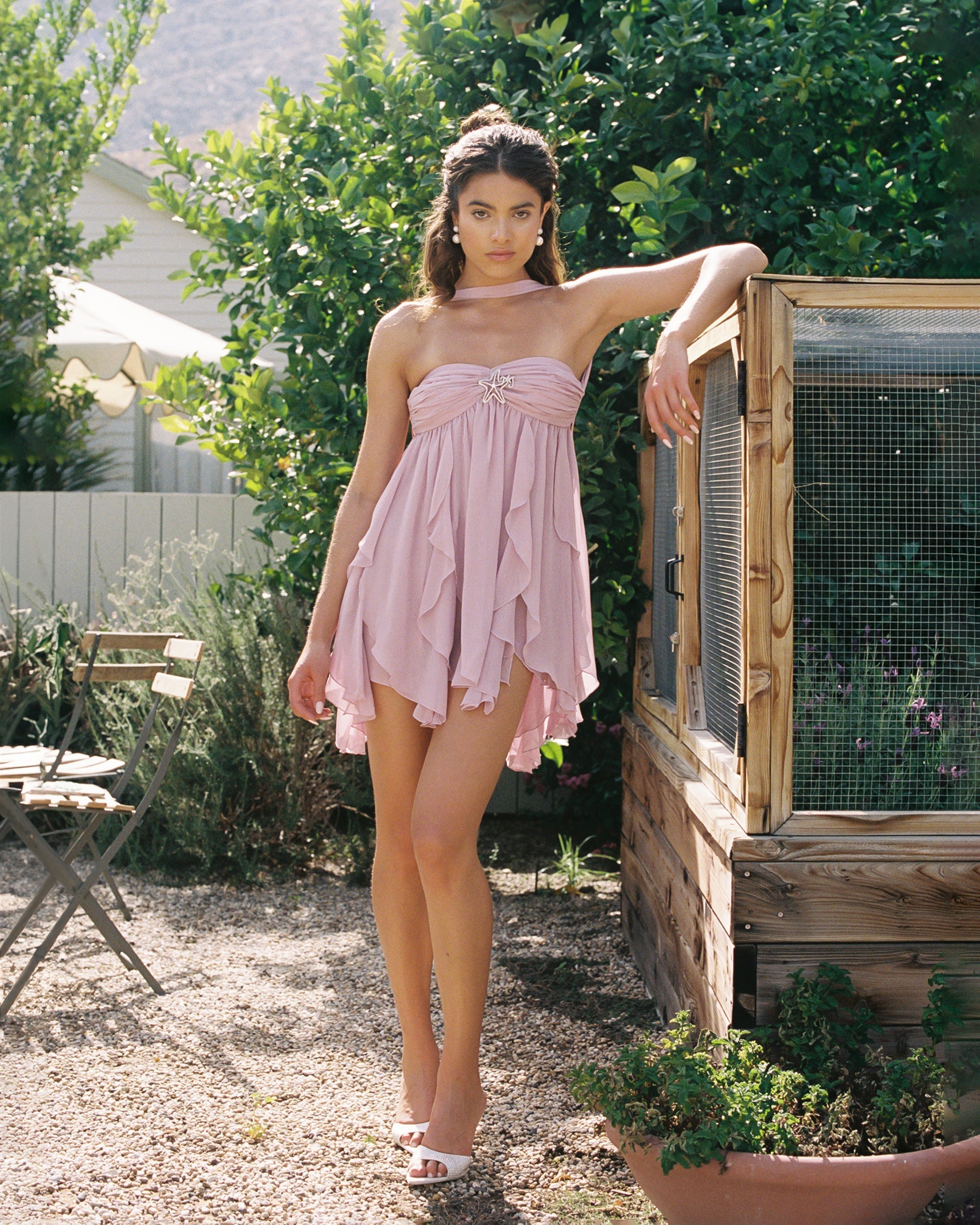 Amelia Floral Mini Dress