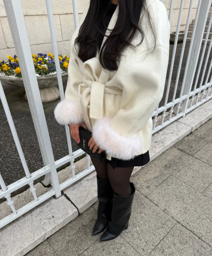 Aurrelia | Woolcoat With Fur