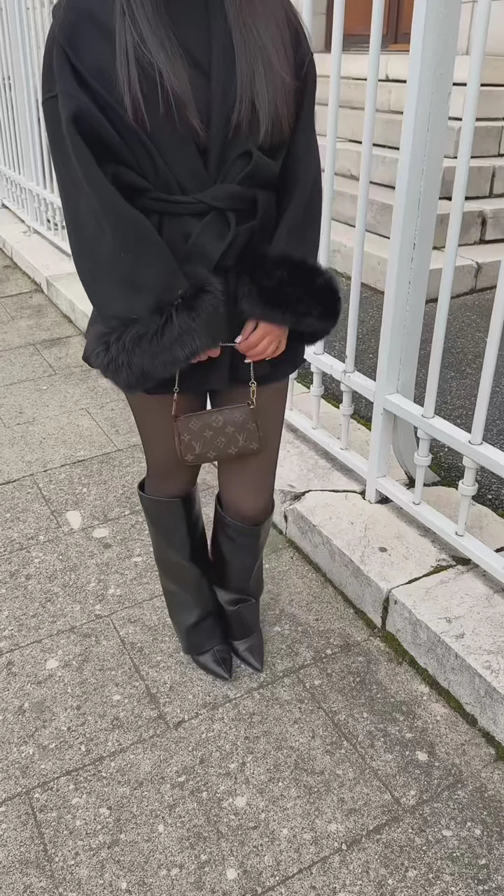 Aurrelia | Woolcoat With Fur