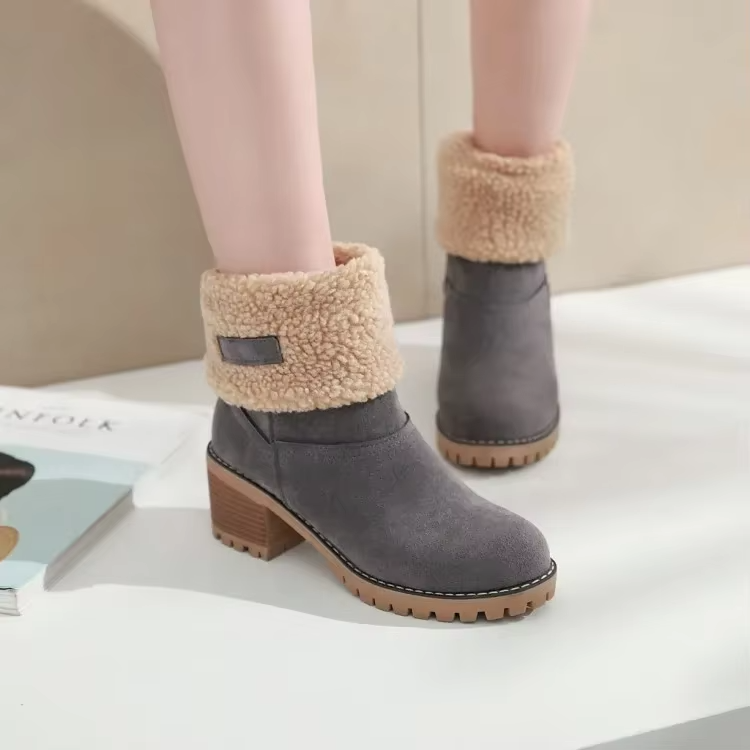 Aurrelia | Stylish Warm Leather Boots