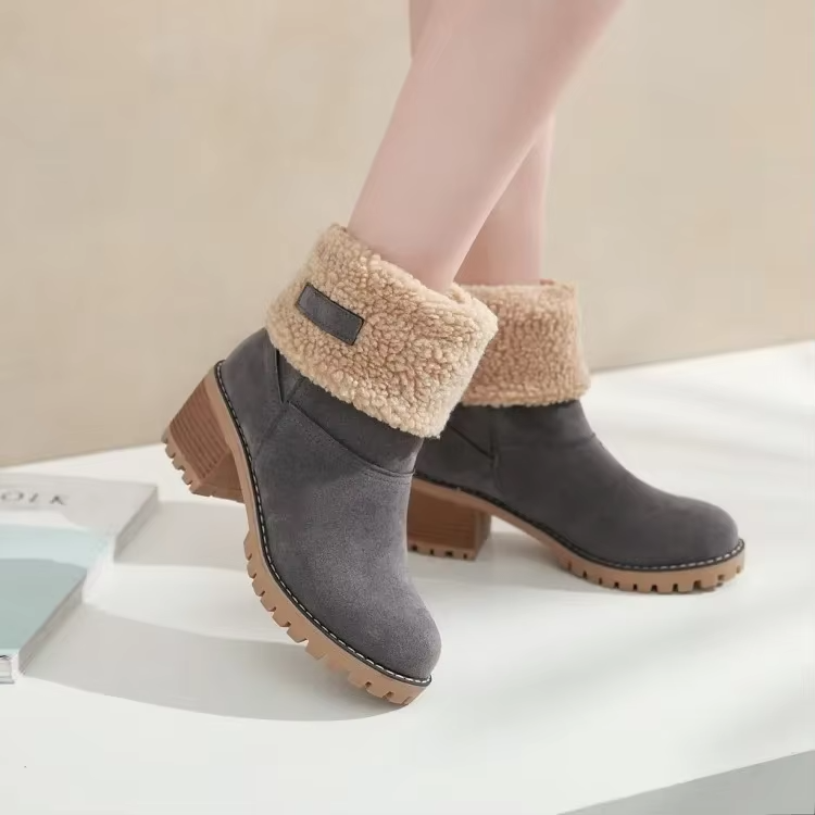 Aurrelia | Stylish Warm Leather Boots