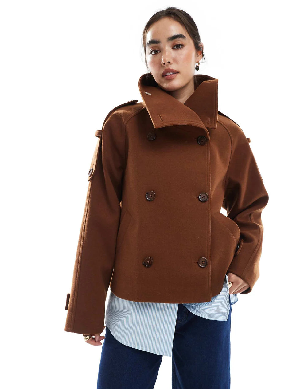 Aurrelia | Cropped Trenchcoat
