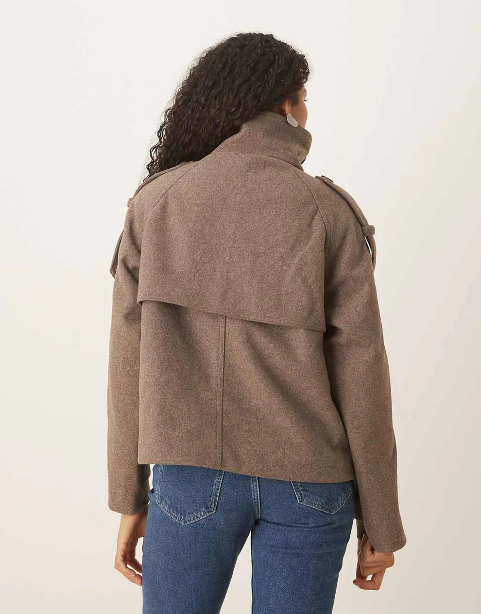Aurrelia | Cropped Trenchcoat